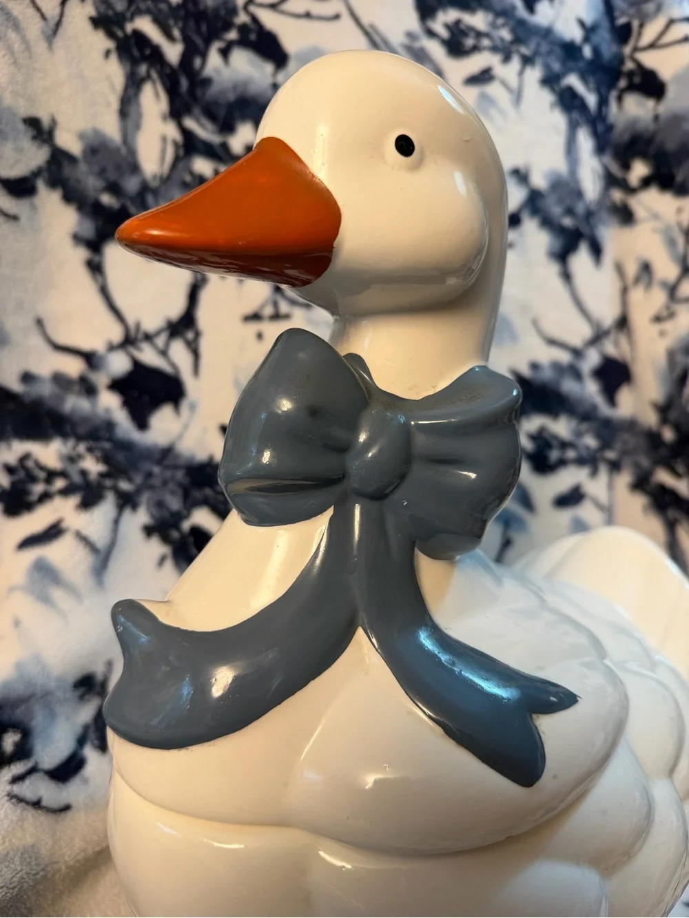 Vintage Mother Goose Large Ceramic Cookie Jar. Beautiful. Accepting Offers.
